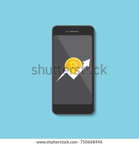 Buy Bitcoin Online Crypto Payment Concept Stock Vector Royalty Free - 